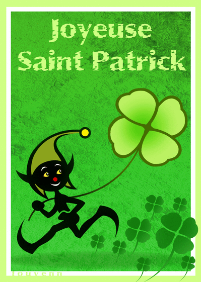 Petit lutin Saint Patrick